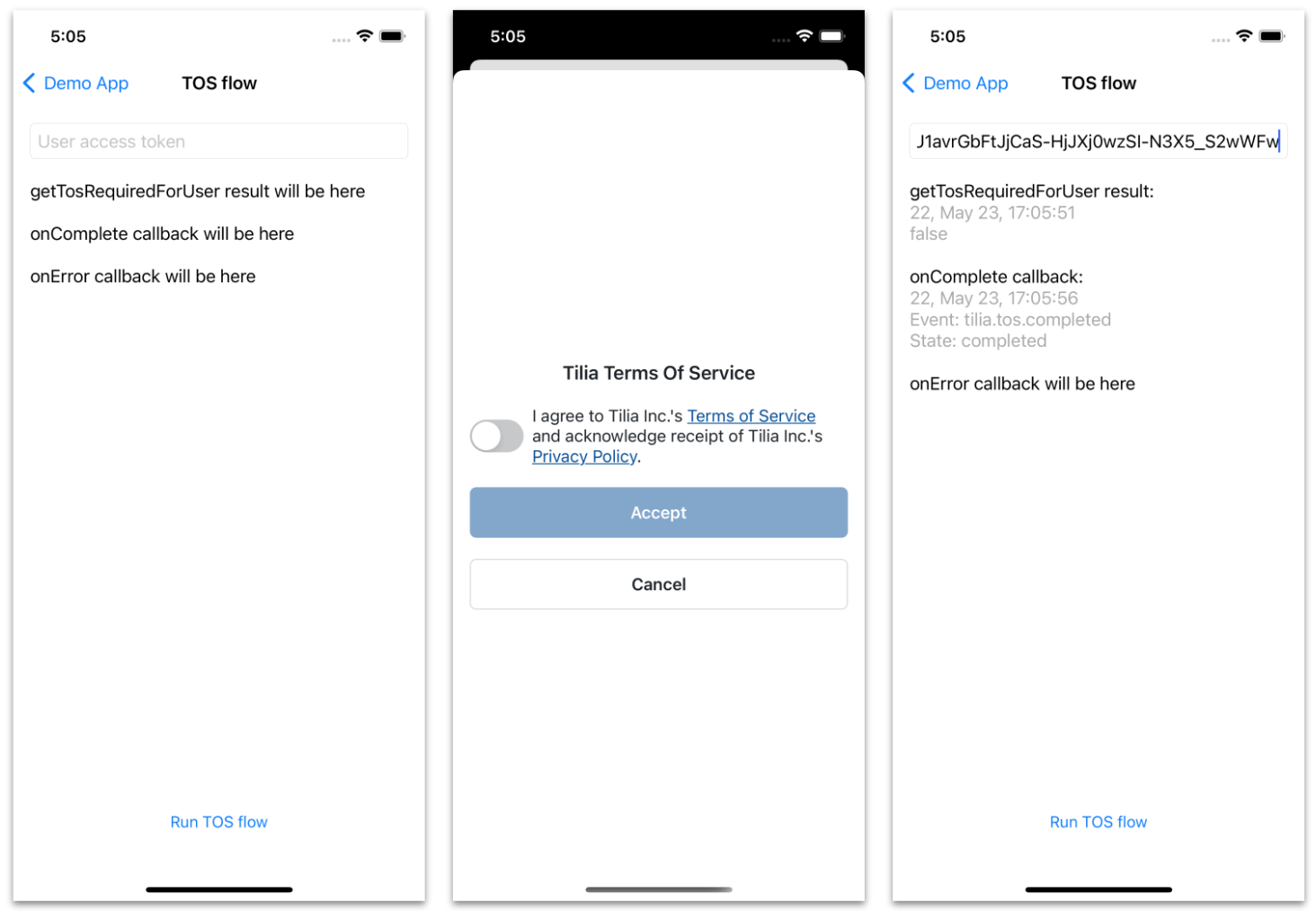 Tilia Hosted Checkout